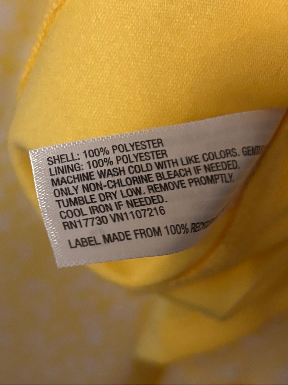 Ava & Viv Yellow Floral Tiered Maxi Dress, 1X - Picture 3 of 5